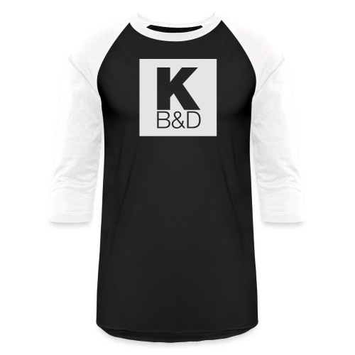 KBD_White - Unisex Baseball T-Shirt