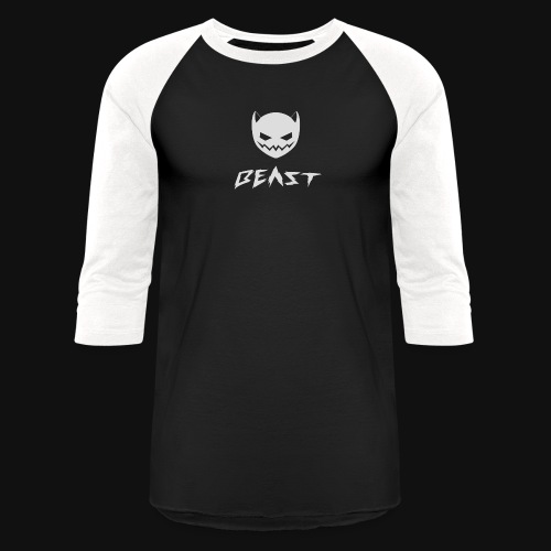 Beast by GlitchKen - Unisex Baseball T-Shirt