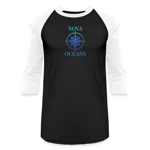 logo_nova_oceans - Unisex Baseball T-Shirt