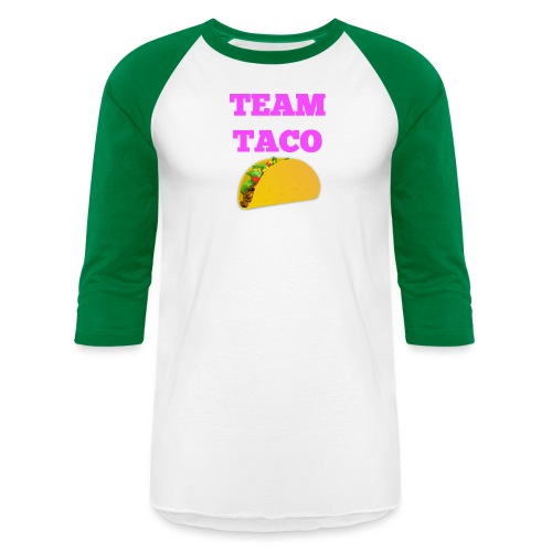 TEAMTACO - Unisex Baseball T-Shirt