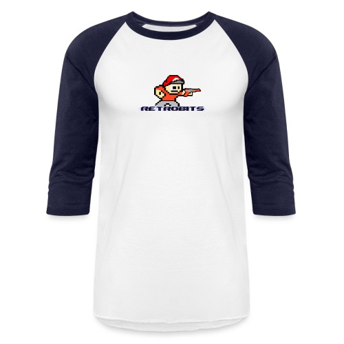 RetroBits Clothing - Unisex Baseball T-Shirt