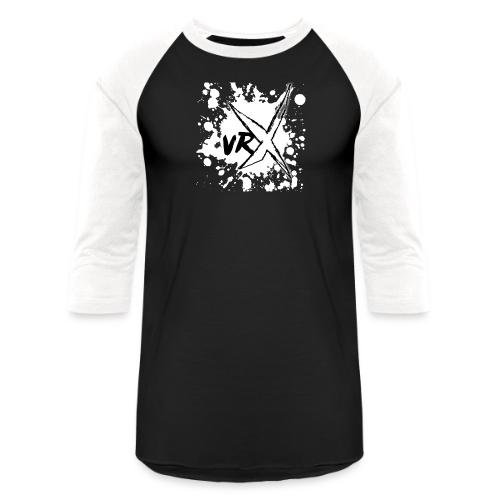 VRX White Paint logo - Unisex Baseball T-Shirt