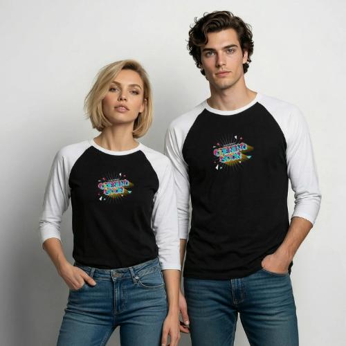 Opening soon. - Unisex Baseball T-Shirt