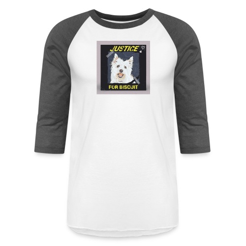 Justice For Biscuit - Unisex Baseball T-Shirt