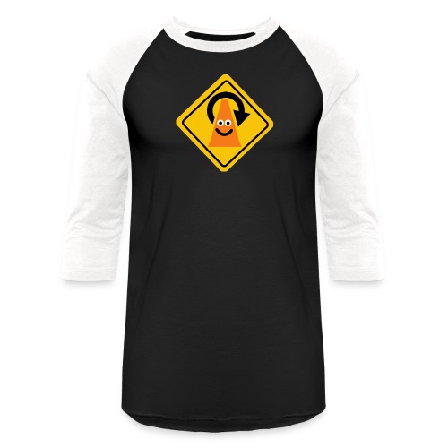 Coney Turnaround Sign - Unisex Baseball T-Shirt