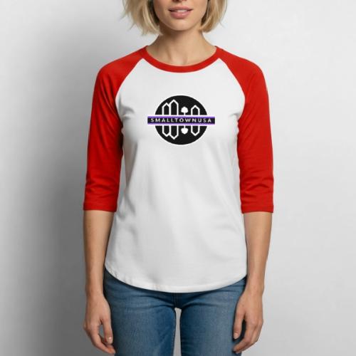 SmallTownUSA Alternate - Unisex Baseball T-Shirt