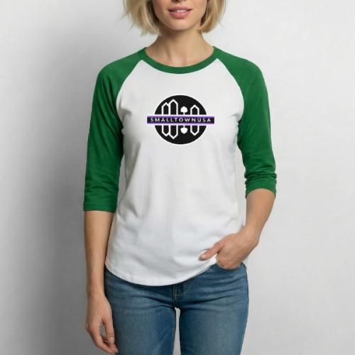 SmallTownUSA Alternate - Unisex Baseball T-Shirt