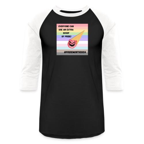 Scoop of Pride - Unisex Baseball T-Shirt