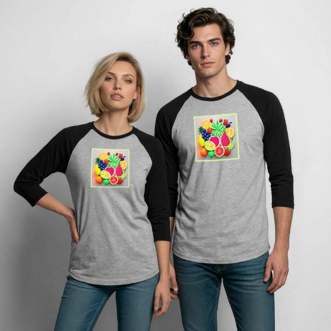 Colorful Fruit Pop Art