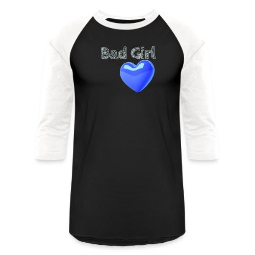 Smoon City_Bad Girl - Unisex Baseball T-Shirt