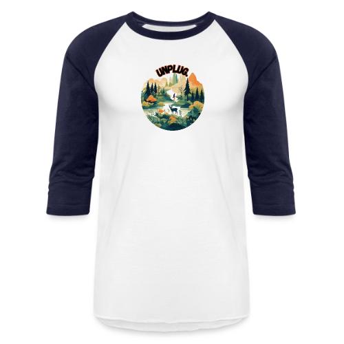 Unplug Series 5 - Unisex Baseball T-Shirt