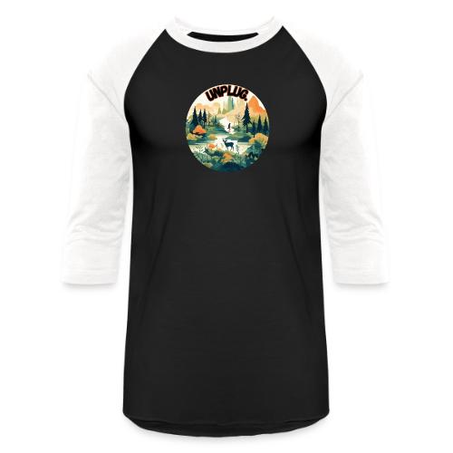 Unplug Series 5 - Unisex Baseball T-Shirt