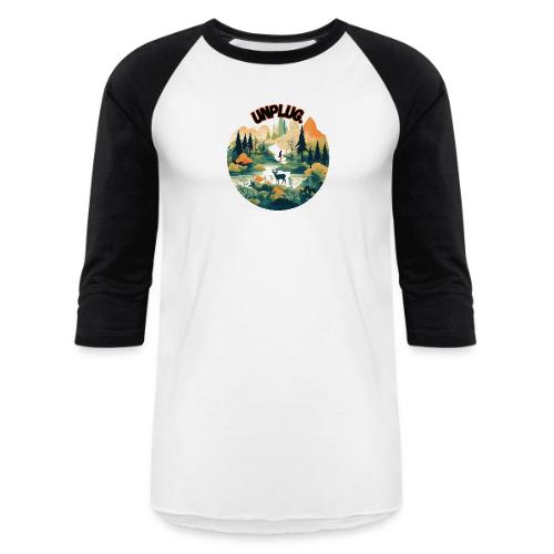 Unplug Series 5 - Unisex Baseball T-Shirt