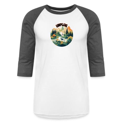 Unplug Series 5 - Unisex Baseball T-Shirt