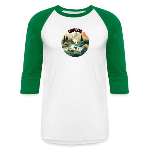 Unplug Series 5 - Unisex Baseball T-Shirt