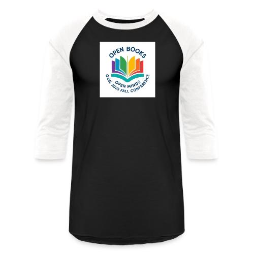 OASL Fall 2025 Logo white background - Unisex Baseball T-Shirt