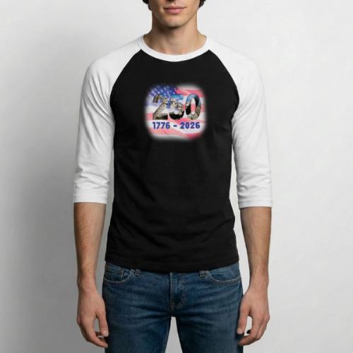 1776 - 2026 | 250 Years USA - Unisex Baseball T-Shirt