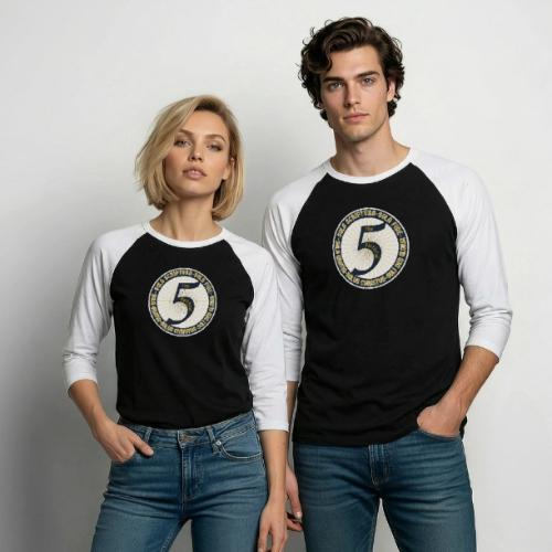 The Faithful Five - Five Sola's of the Reformation - Unisex Baseball T-Shirt