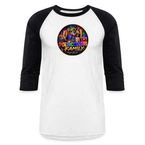POETIC COLORS FAMILY - Unisex Baseball T-Shirt