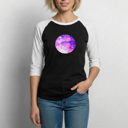 Pink and Purple Sky - Unisex Baseball T-Shirt