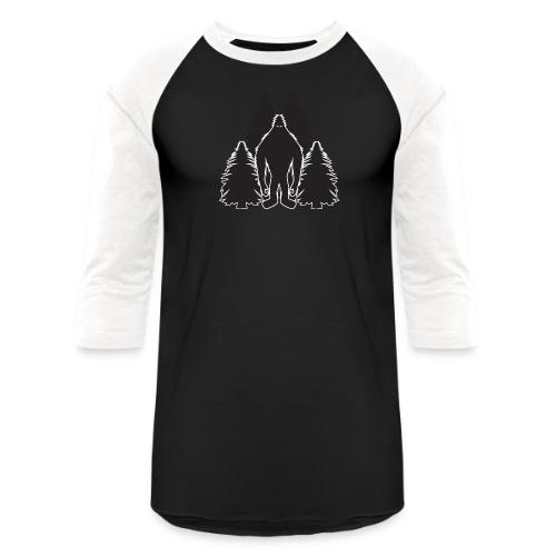 Bigfoot Trees - Unisex Baseball T-Shirt