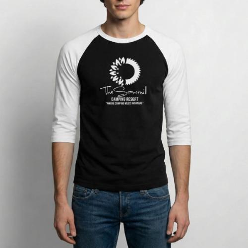 Standard Sawmill Logo - Unisex Baseball T-Shirt