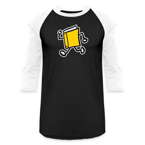 internal bally solo 3 colour white outline - Unisex Baseball T-Shirt