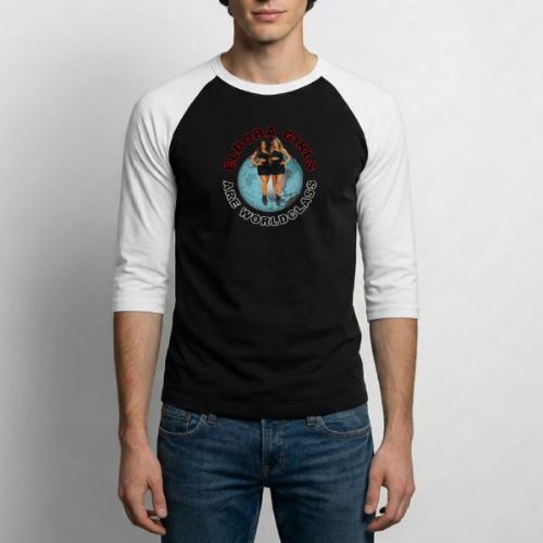 Eldora Girls Are Worldclass - Unisex Baseball T-Shirt