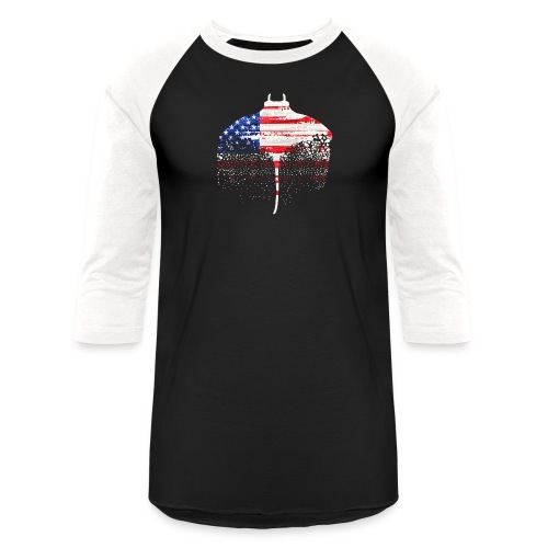 South Carolina Independence Stingray, Dark - Unisex Baseball T-Shirt