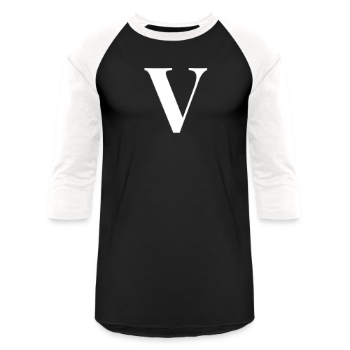The Letter V - Unisex Baseball T-Shirt