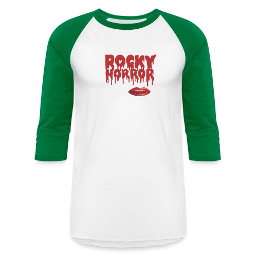 MMTC Rocky Horror Show - White - Unisex Baseball T-Shirt