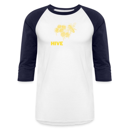 HIVE VIBES GROUP FITNESS - Unisex Baseball T-Shirt
