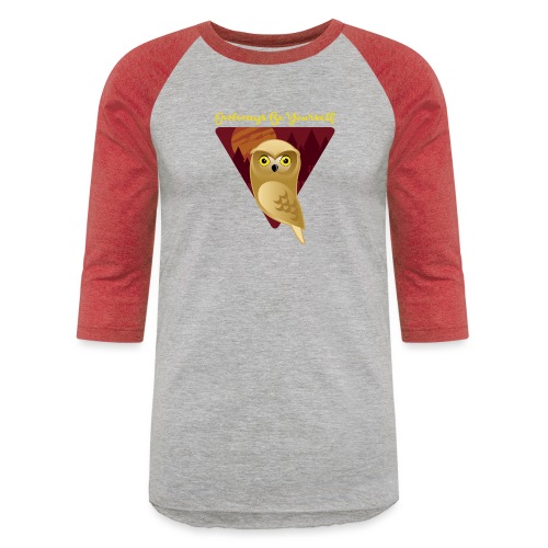 Owlways Be Yourself - Unisex Baseball T-Shirt