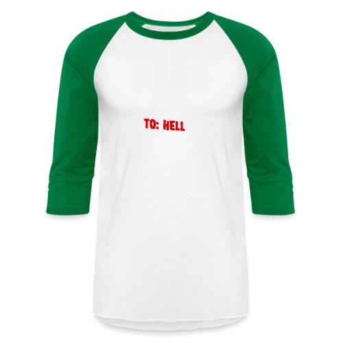 Going to Hell in a Handbasket - Unisex Baseball T-Shirt