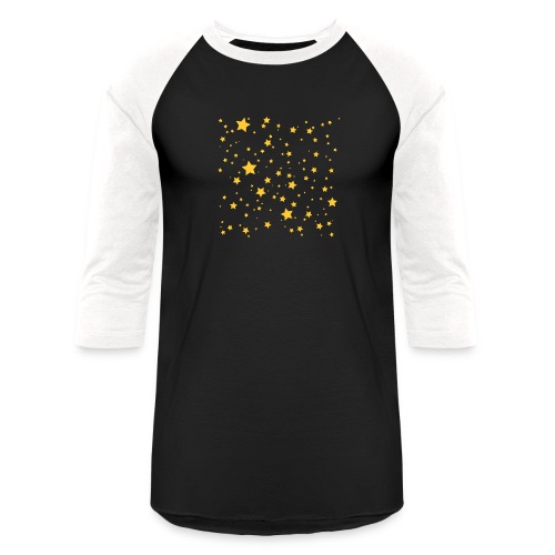 sky full of stars - yellow - Unisex Baseball T-Shirt