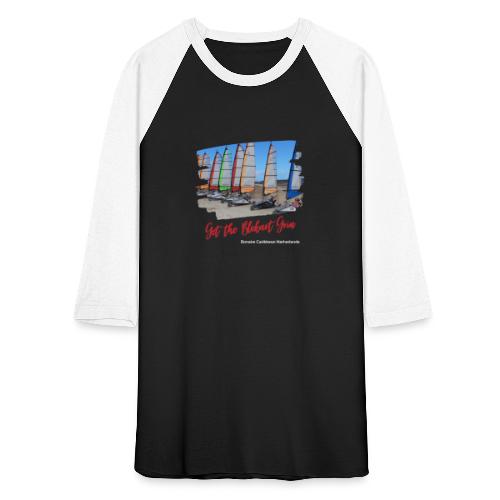 Get the Blokart Grin - Unisex Baseball T-Shirt