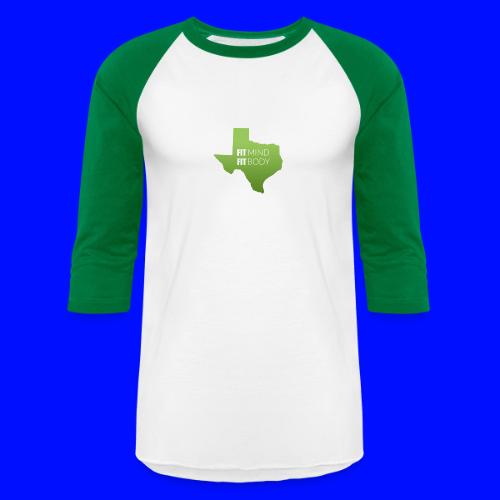 Fit Therapy of Texas Logo - Unisex Baseball T-Shirt