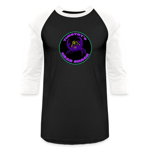 Tim Purple Kush Crab Shack - Unisex Baseball T-Shirt