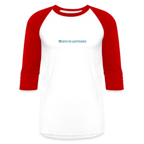 love it happiness - Unisex Baseball T-Shirt