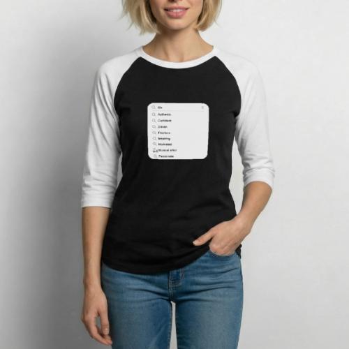 Search Me - Unisex Baseball T-Shirt