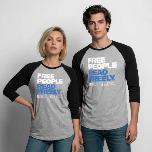 Free People Read Freely® - Unisex Baseball T-Shirt