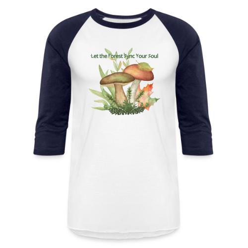 Unplug Series - Design 2 - Unisex Baseball T-Shirt