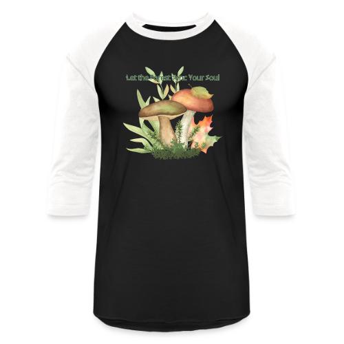 Unplug Series - Design 2 - Unisex Baseball T-Shirt