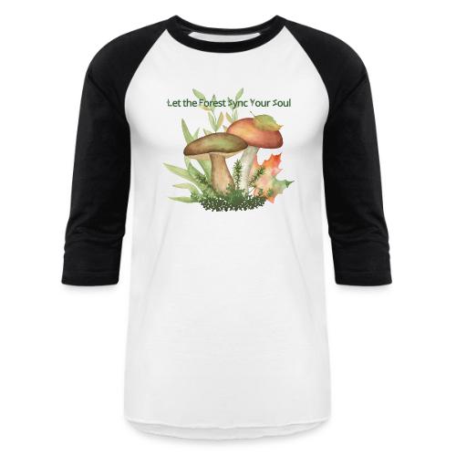 Unplug Series - Design 2 - Unisex Baseball T-Shirt