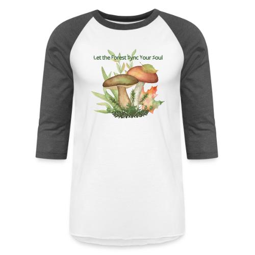 Unplug Series - Design 2 - Unisex Baseball T-Shirt