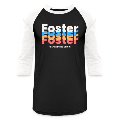 Foster | Stacked - Unisex Baseball T-Shirt