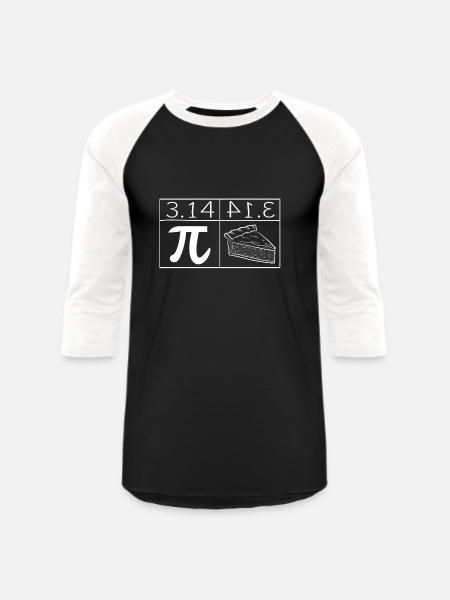 PIE VS - Unisex Baseball T-Shirt - black/white