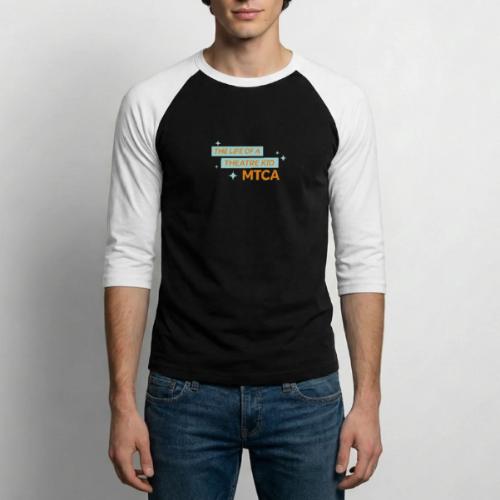 The Life of a Theatre Kid - Unisex Baseball T-Shirt
