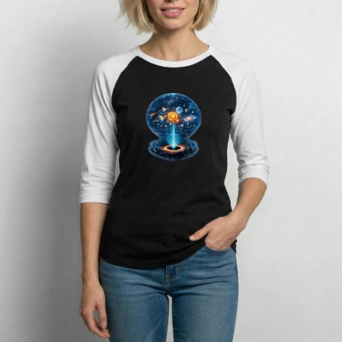 Holographic Universe - Unisex Baseball T-Shirt
