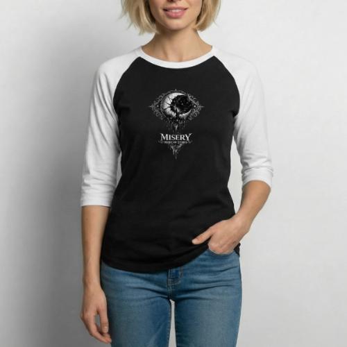 Misery made of stars - Unisex Baseball T-Shirt